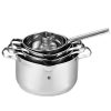 Stainless steel cookware set, 8 pieces - Zokura - Image 2