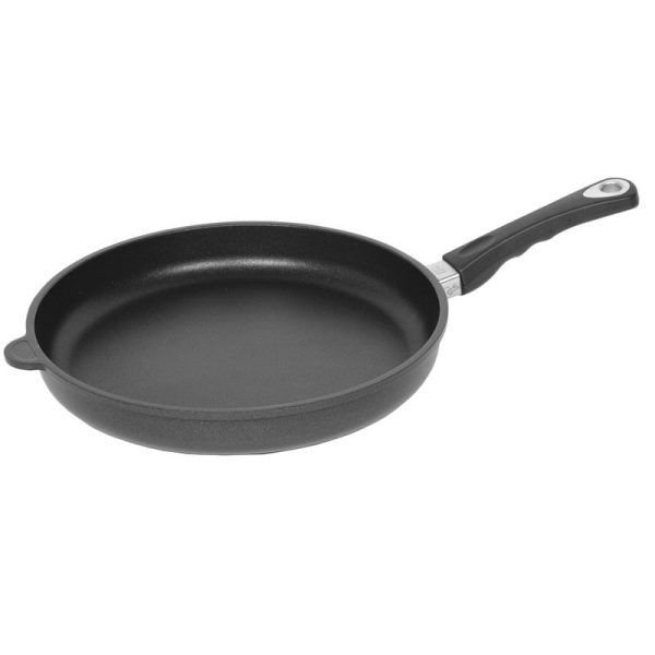 Saute pan, aluminium, 32 cm, height 5 cm - AMT Gastroguss